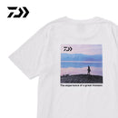 ダイワ シャツ DE-6923 フォトプリントTシャツ レイク ホワイト DAIWA