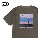 ダイワ シャツ DE-6923 フォトプリントTシャツ レイク アッシュオリーブ DAIWA