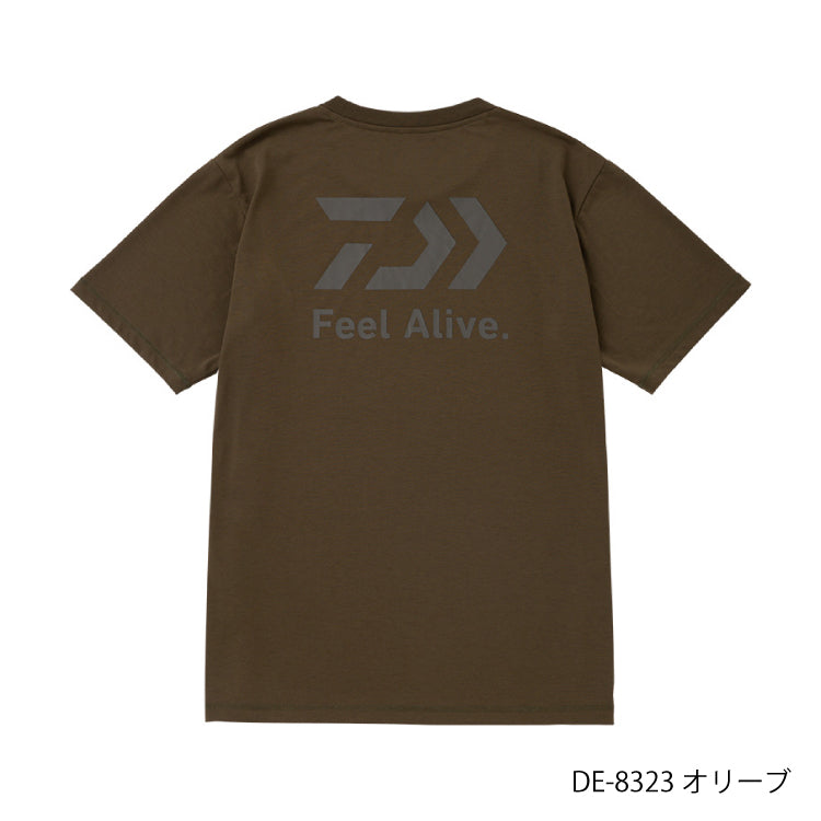 ダイワ(DAIWA)　DE-8323 クリーンオーシャンFeelAlive.Tシャツ オリーブ (お取り寄せ)