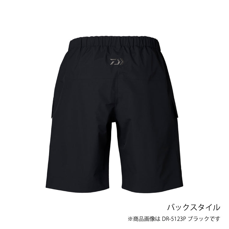 ダイワ(DAIWA)　DR-5123P レインマックス®ショートレインパンツ ボトムブラック (お取り寄せ)