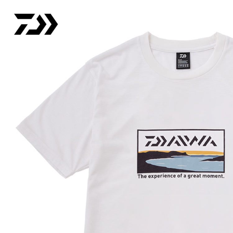 ダイワ(DAIWA)　DE-6523 グラフィックTシャツ サーフ ホワイト (お取り寄せ)