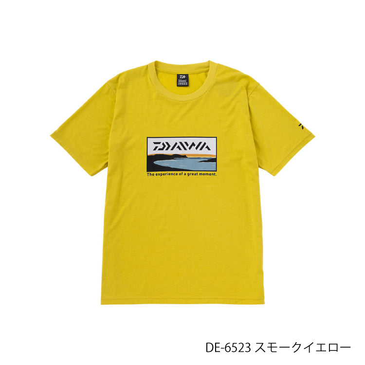 ダイワ(DAIWA)　DE-6523 グラフィックTシャツ サーフ スモークイエロー (お取り寄せ)