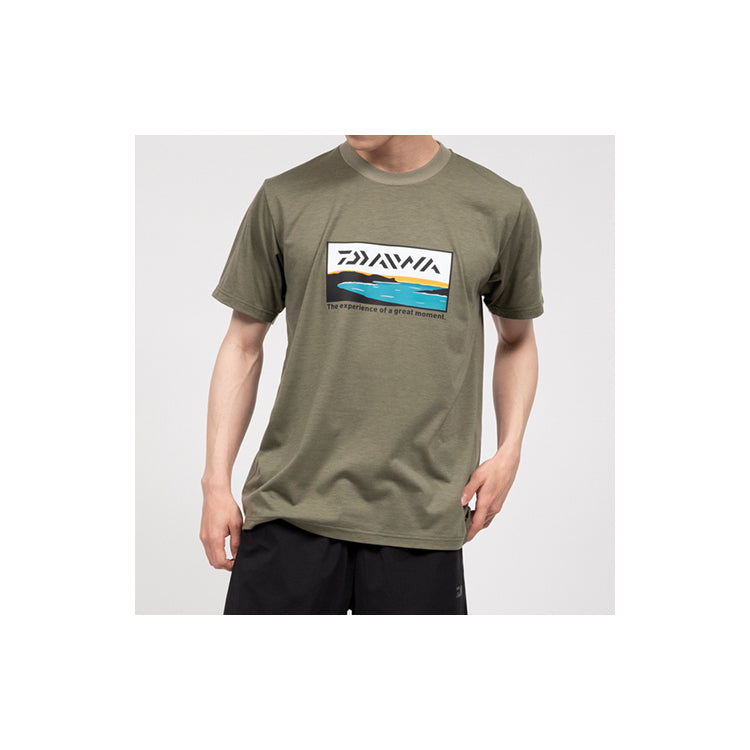 ダイワ(DAIWA)　DE-6523 グラフィックTシャツ サーフ スモークイエロー (お取り寄せ)