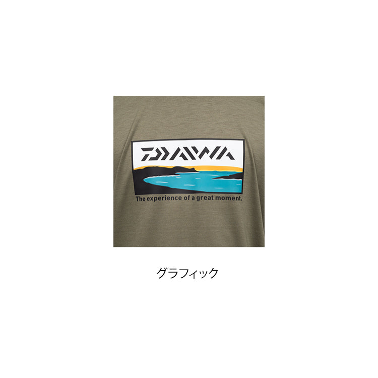 ダイワ(DAIWA)　DE-6523 グラフィックTシャツ サーフ ホワイト (お取り寄せ)