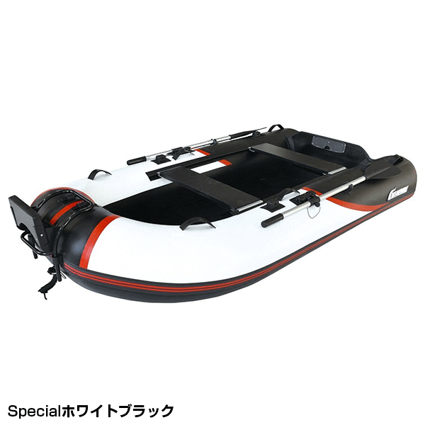バイソンウェーブ ゴムボート 4人乗り BWL280Light-T ウッドロール 