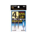 ささめ針(SASAME)　ワカサギ オモリ　鬼楽六面タングステンシンカー メール便対応可能