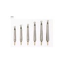 ささめ針(SASAME)　ワカサギ オモリ　鬼楽六面タングステンシンカー メール便対応可能