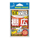 ハリミツ(HARiMiTSU)　ワカサギ仕掛け　棚広ワカサギ(秋田キツネ) 7本針 W-2A メール便対応可能