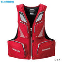 シマノ(SHIMANO)　ライフジャケット VF-142Q NEXUS フローティングベスト カラー：レッド(お取り寄せ)