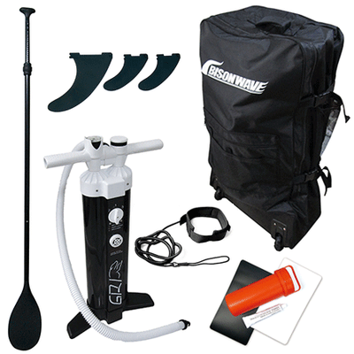 BW SUP328サイドチューブ ライトグレーブルー バイソンウェーブ supの