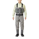 シマノ(SHIMANO)　FF-002V ドライシールド＋4ストレッチウェーダー(チェストハイ・ストッキングタイプ) カラー：グレーベージュ (お取り寄せ)