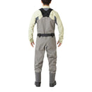 シマノ(SHIMANO)　FF-002V ドライシールド＋4ストレッチウェーダー(チェストハイ・ストッキングタイプ) カラー：グレーベージュ (お取り寄せ)