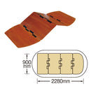 アキレスボート パーツ ウッドフロア 6-942(4枚底板) 6人乗りボート用 Achilles Boat