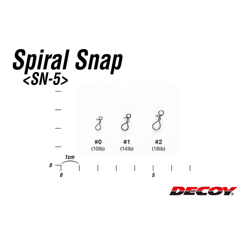 デコイ(DECOY)　スパイラルスナップ SN-5 /クリックポスト対応可能