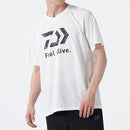 ダイワ(DAIWA)　DE-9522　ショートスリーブFeel Alive.Tシャツ　カラー：ホワイト(お取り寄せ)