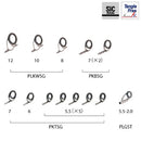 富士工業 Fuji ガイドセット PLKWSG12131 ソルトルアー用 ステンレス SiCリング ライトジギングセット