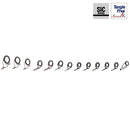 富士工業 Fuji ガイドセット PLKWSG12131 ソルトルアー用 ステンレス SiCリング ライトジギングセット